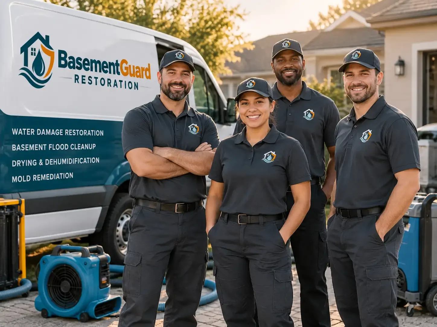 Basement Water Damage Restoration company in Pollocksville, NC